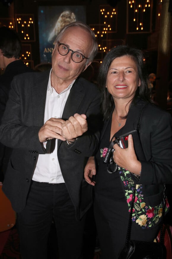 Exclusif - Fabrice Luchini et Emmanuelle Garassino - 33ème " Nuit des Molières " aux Folies Bergère à Paris le 30 Mai 2022. Bertrand Rindoff / Bestimage