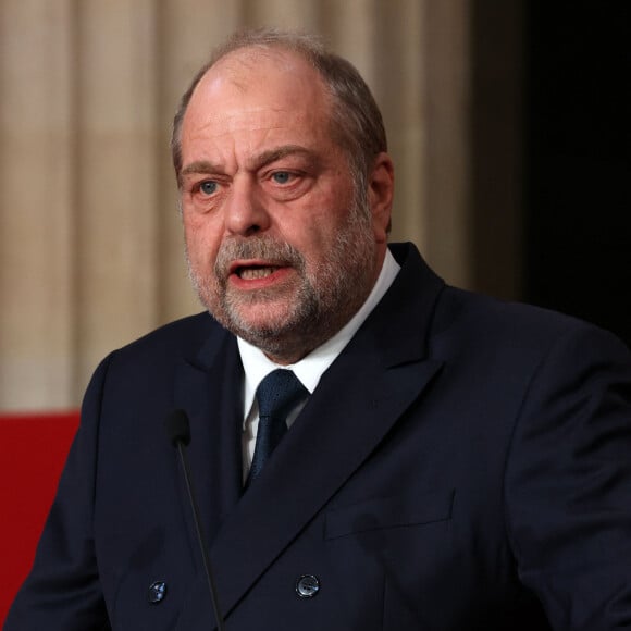 Eric Dupond-Moretti, garde des Sceaux, ministre de la Justice, s'est rendu à l'audience solennelle des auditeurs de justice de l'Ecole Nationale de la Magistrature (ENM), le 17 février 2023 à Palais de Justice de Bordeaux. La nouvelle promotion est historique avec 380 auditeurs de justice.© Jean-Marc Lhomer/Bestimage