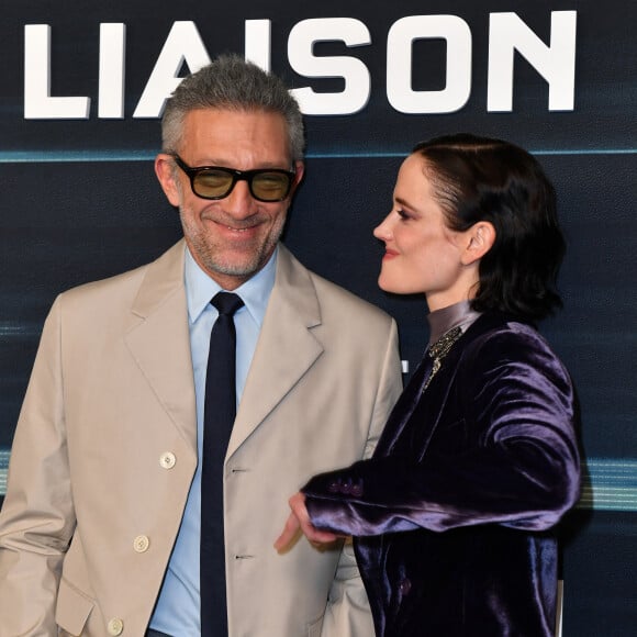 Vincent Cassel, Eva Green - Avant première de la série "Liaison" sur Apple TV+ au Publicis Drugstore à Paris le 12 février 2023. © Veeren/Bestimage