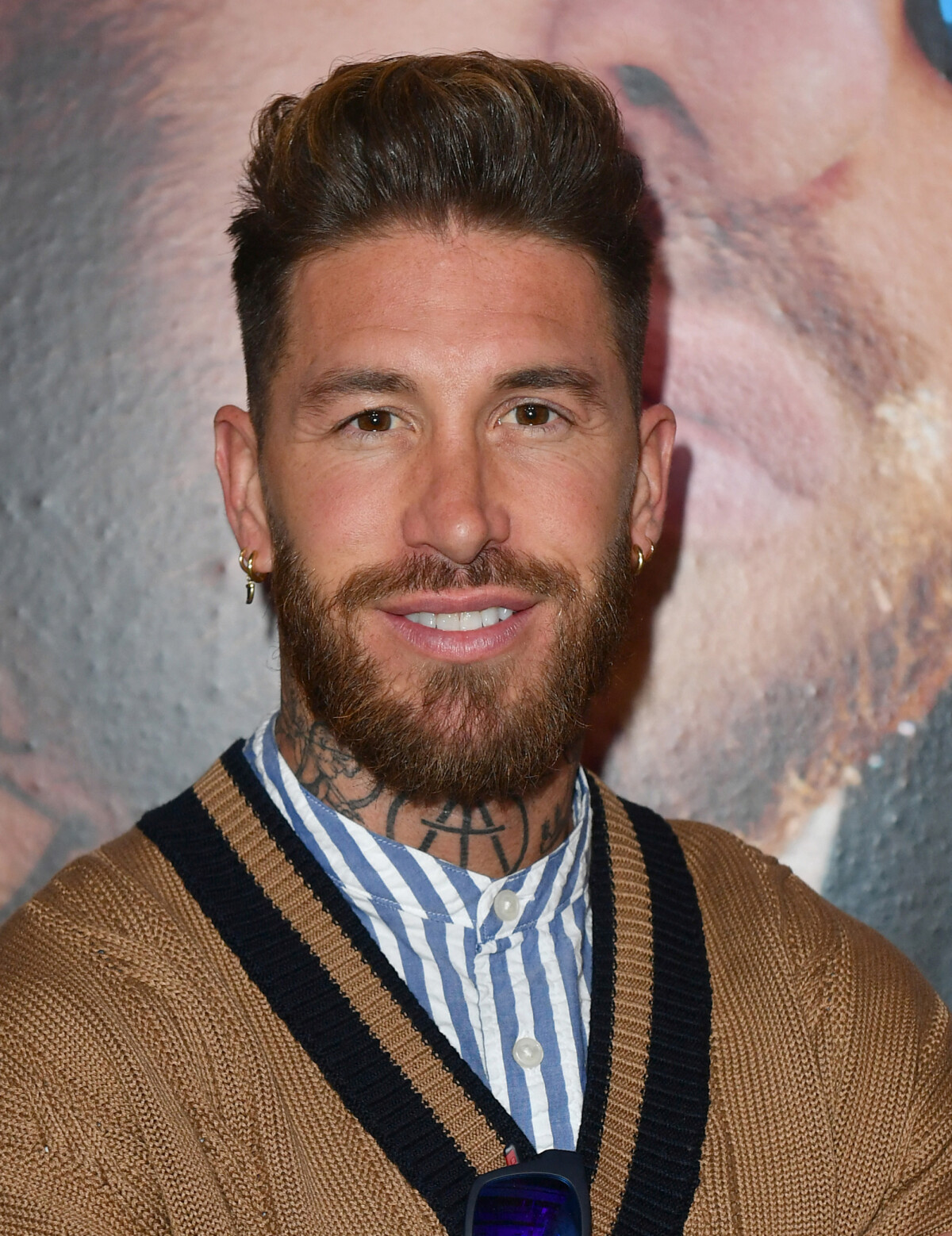 Photo : Le couple a pu notamment croiser Sergio Ramos, la star du PSG Sergio  Ramos - Lancement de la nouvelle collection de lunettes de sport Tommy  Hilfiger en présence de ses ambassadeurs S. Ramos, S. James et N. Pescetto  au Palais De Tokyo à