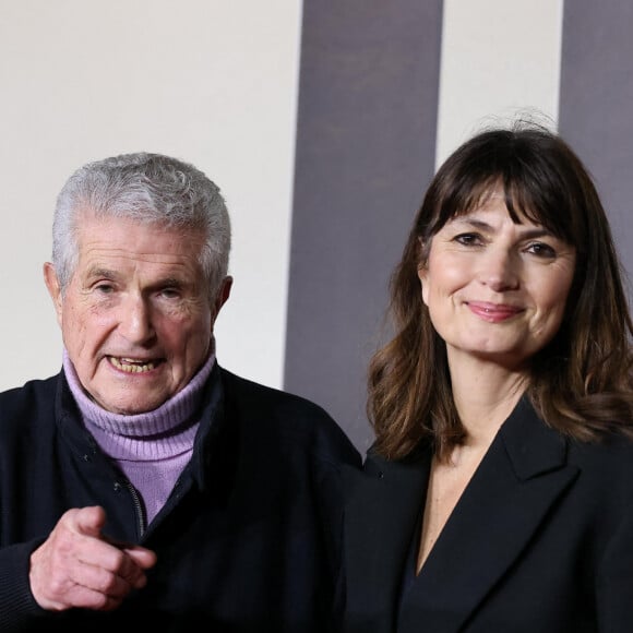 Exclusif - Claude Lelouch et Valérie Perrin - Avant-première du film "Les Trois Mousquetaires : D'Artagnan" aux Invalides à Paris le 21 mars 2023. © Jacovides / Moreau / Guirec / Bestimage