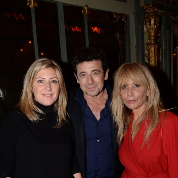 Exclusif - Amanda Sthers (réalisatrice), Patrick Bruel et Rosanna Arquette à l'after-party du film "Holy Lands" au restaurant le Beefbar (Rue Marbeuf dans le 8ème arrondissement) à Paris, France, le 4 décembre 2018. © Rachid Bellak/Bestimage 