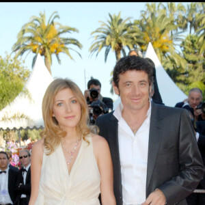 Amanda Sthers et Patrick Bruel à Cannes en 2007
