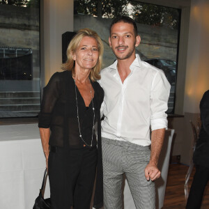 Semi-exclusif - Claire Chazal, Vincent Dedienne - Soirée du 90ème anniversaire de Line Renaud sur le Bateau Potel et Chabot "Pavillon Seine" à Paris le 2 juillet 2018. © Coadic Guirec/Bestimage 