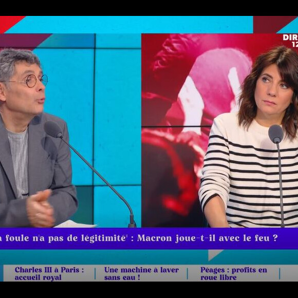 Une célèbre station radio sur laquelle elle fait souvent parler d'elle. Récemment, elle s'emportait face à Thierry Moreau, dans "Estelle Midi". Ils étaient en train d'aborder le sujet brûlant de la réforme des retraites.
Et les propos de Thierry Moreau ne lui ont pas plu
