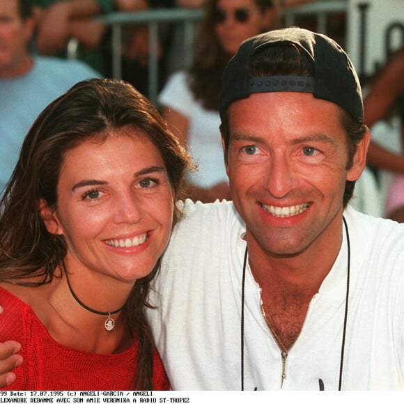 Veronika Loubry et Alexandre Debanne - Saint-Tropez 1994