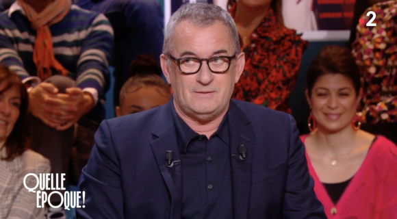 Christophe Dechavanne dans l'émission "Quelle époque !" sur France 2 le 8 avril 2023