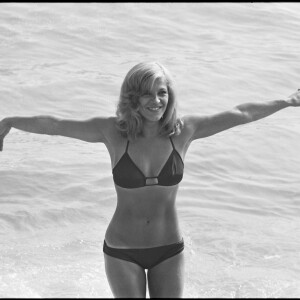 Nicoletta dans le cadre du Festival de Cannes en 1971