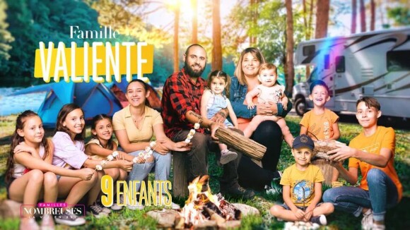 Les parents, Céline et Ludovic Valiente sont à la tête d'une tribu de 9 enfants.
La famille Valiente sur Instagram.