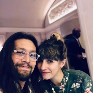 Lulu Gainsbourg et sa compagne Aurélie sur Instagram. Le 9 avril 2023.