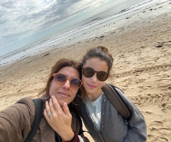 Nathalie Lévy et sa fille sur Instagram.