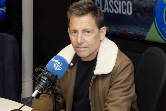 Exclusif - Daniel Riolo - Daniel Riolo lors de l'enregistrement de l'émission "Classico" sur Radio J à Paris. Le 28 février 2022 © Jack Tribeca / Bestimage