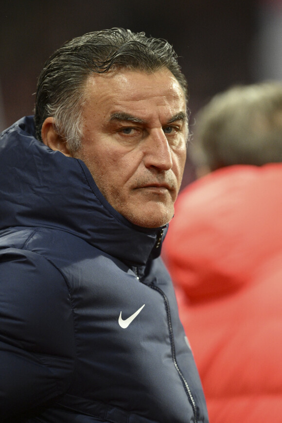 Christophe Galtier Entraineur (PSG) lors du match de championnat de Ligue 1 Uber Eats opposant Le Stade Brestois 29 (Brest) au Paris Saint-Germain (PSG) au stade Francis-Le Ble à Brest, France, le 11 mars 2023. le PSG a gagné 2-1. © Jean-Baptiste Autissier/Panoramic/Bestimage