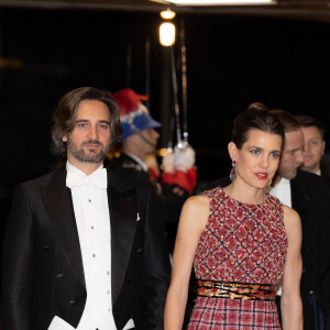 Dimitri Rassam, Charlotte Casiraghi - Arrivées à la soirée de gala de la Fête Nationale Monégasque au Grimaldi Forum le 19 novembre 2022. © Olivier Huitel / Pool Monaco / Bestimage 