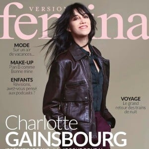 Retrouvez l'interview intégrale de Charlotte Gainsbourg dans le magazine Version Femina du 17 avril 2023.