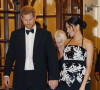 Pour lui comme pour beaucoup d'autres, le mariage de Meghan et Harry devrait s'arrêter d'ici trois ans.
Le prince Harry, duc de Sussex, et Meghan Markle (enceinte), duchesse de Sussex quittent la soirée Royal Variety Performance à Londres le 19 novembre 2018. 