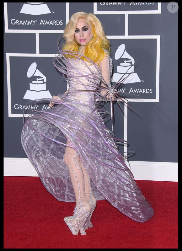 La chanteuse Lady Gaga aux Grammy Awards 2010