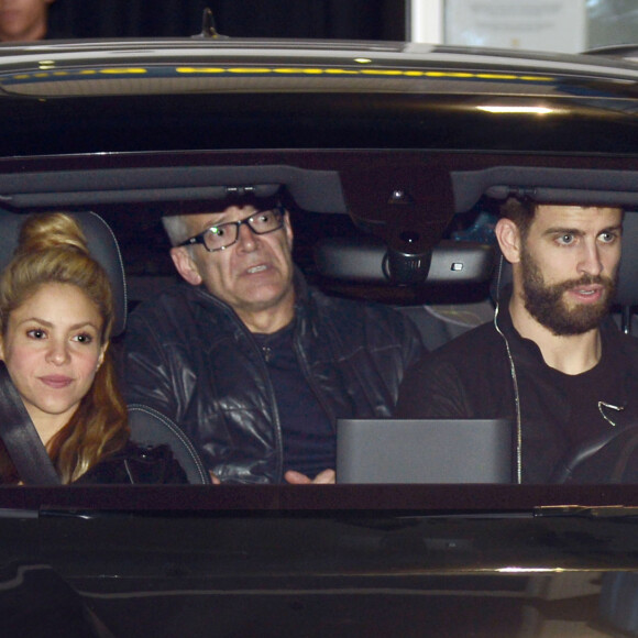 Shakira a fêté son 39ème anniversaire dans un bowling avec son mari Gerard Piqué à Barcelone en Espagne le 2 février 2016