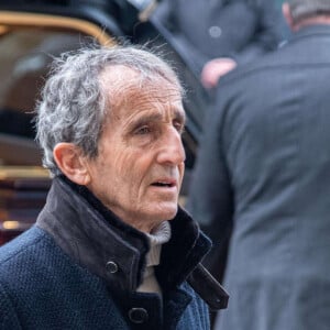 L'ancien pilote est l'heureux père de 3 enfants, Nicolas, Sasha et Victoria
 
Alain Prost aux obsèques de Jean-Pierre Jabouille en l'église St Pierre, place de la Libération à Montfort l'Amaury dans le département des Yvelines, France, le 10 février 2023. © Baptiste Autissier/Panoramic/Bestimage