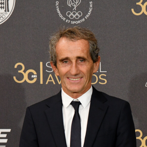 Alain Prost, récompensé pour l'ensemble de sa carrière, Prix de la légende 2019, durant la soirée des Sportel Awards 2019 au Grimaldi Forum à Monaco le 22 octobre 2019. Les Sportel Awards visent à récompenser les plus belles images de sport de l'année dans le cadre du Sportel qui est un salon international du sport et des médias qui se déroule sur 3 jours en Principauté. © Bruno Bebert/Bestimage