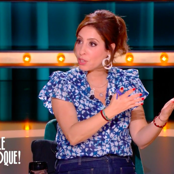 Léa Salamé sur le plateau de "Quelle époque !", le 22 avril 2023.