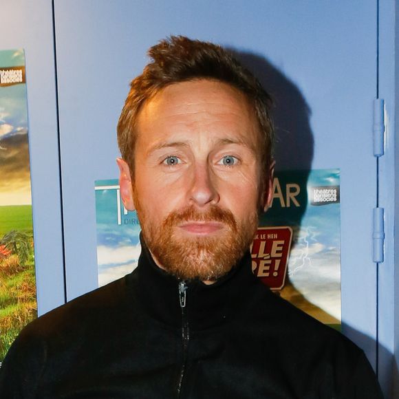 Exclusif - Franck Delay - People à la générale de la pièce de théâtre "La famille est dans le pré" au théâtre Edgar à Paris le 16 mars 2015.
