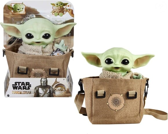 Votre enfant va inventer mille et unes histoires fantastiques avec ce jouet Bébé Yoda Star Wars The Mandalorian de Mattel