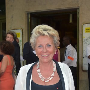 Françoise Laborde - 22ème Gala "Musique contre l'oubli" au profit d'Amesty International au thêatre des Champs-Elysées à Paris le 28 juin 2016. © Giancarlo Gorassini / Bestimage