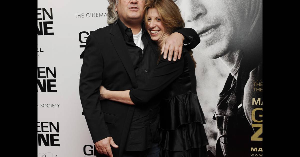 Paul Greengrass et sa femme lors de la première de Green Zone à New
