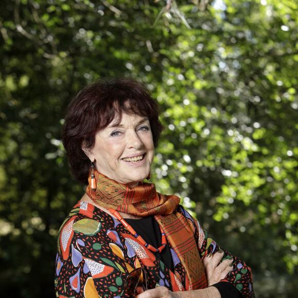 Rendez-vous avec Anny Duperey lors de la 25ème édition de la "Forêt des Livres", devenue "Les écrivains chez Gonzague Saint-Bris", à Chanceaux-près-Loches. Le 29 août 2021 © Cédric Perrin