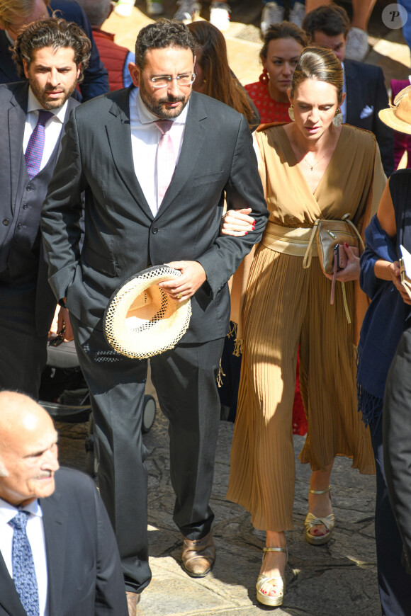 Mariage de la princesse Alexandra de Luxembourg et Nicolas Bagory à l'église Saint-Trophyme de Bormes-les-Mimosas. Le 29 avril 2023 