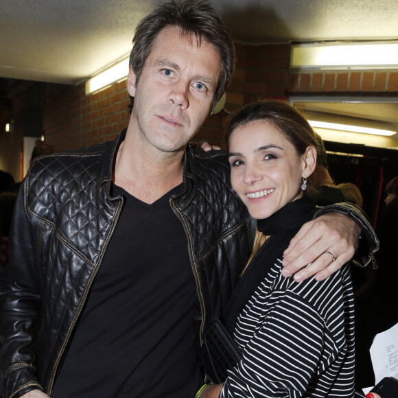 Emmanuel Philibert de Savoie et Clotilde Courau sont les parentes de deux filles. 
Exclusif - Le prince Emmanuel Philibert de Savoie et la princesse Clotilde (Courau) - People au concert de Johnny Hallyday au POPB de Bercy a Paris - Jour 2.
