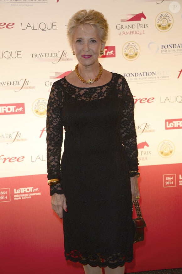 Pierrette Bres - Diner de gala du 93 eme Grand Prix d'Amerique au Pavillon d'Armenonville le 25/01/2014
