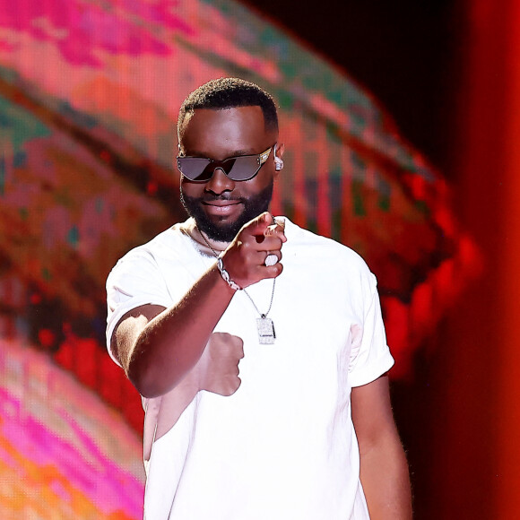 Lundi 8 mai, Maitre Gims a de nouveau fait parler de lui...
Exclusif - Gims - Enregistrement de l'émission "Le gala des Pièces Jaunes, le concert événement" au Zenith de Paris © Dominique Jacovides / Bestimage 