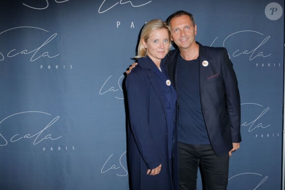 Thomas Hugues et sa femme Isabelle Roche - Soirée d'inauguration du théâtre "La Scala Paris" à Paris le 11 septembre 2018. © CVS/Bestimage