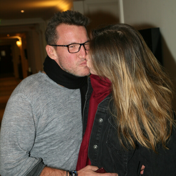 Benjamin Castaldi et sa femme Aurore - L'association Citestars fait son cabaret et fête ses 20 ans lors de l'élection de Miss Beauté nationale à l'hôtel InterContinental à Paris le 18 novembre 2018. © JLPPA /Bestimage 