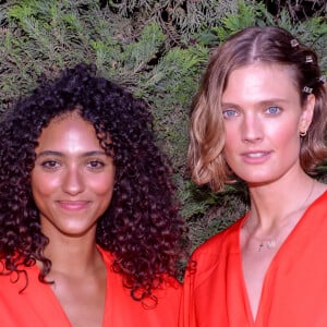 Exclusif - Mélodie Vaxelaire et Constance Jablonski - Backstage du défilé Etam Croisière 2023 à Saint-Tropez le 11 mai 2023. © Rachid Bellak / Bestimage