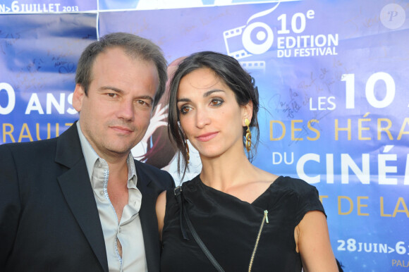 Stephane Henon et Isabelle - Les 10 ans du Festival du Film "Les Herault du Cinema et de la Tele 2013" au Palais des Congrès du Cap d'Agde, le 30 Juin 2013.