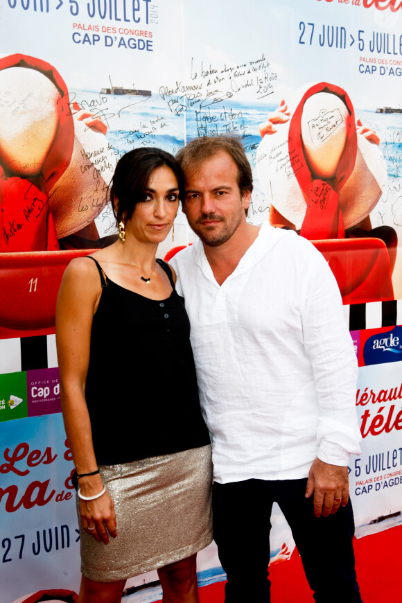 Stéphane Henon et Isabelle - Avant-première du film "Fiston" lors du 11ème festival "Les Hérault du cinéma et de la télé 2014" au Cap d'Agde, le 28 juin 2014.