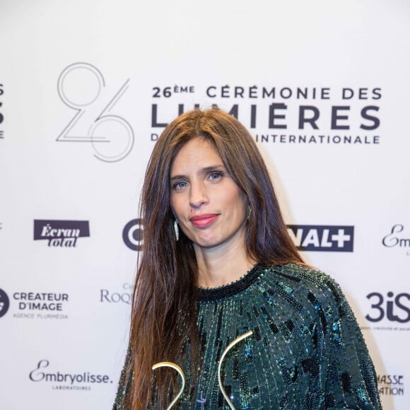 Maïwenn (Le Besco) (Meilleure mise en scene) - Les célébrités au photocall de la 26ème cérémonie des Lumières de la presse internationale 2021 dans les studios Canal+ à Boulogne-Billancourt, France, le 15 janvier 2021. © Moreau-Perusseau/Bestimage 