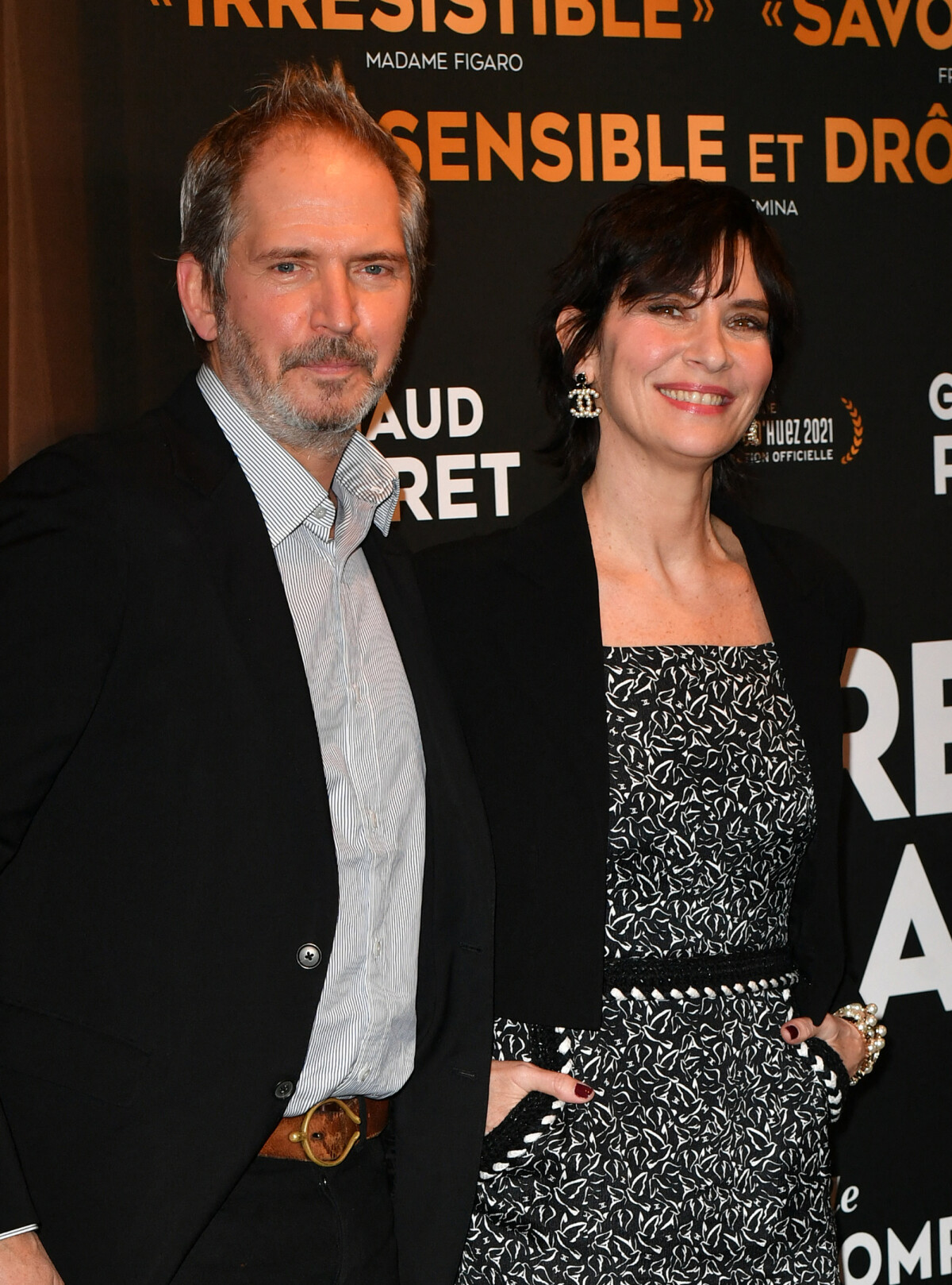 Photo Ils se sont rencontrés pendant des essais Christopher Thompson et sa femme Géraldine