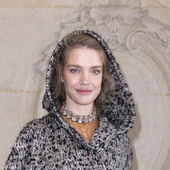 Natalia Vodianova lors du photocall du défilé Dior Haute Couture Printemps/Été 2022 dans le cadre de la Fashion Week de Paris, France, le 24 janvier 2022. © Rindoff-Borde/Bestimage 