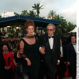 Elle s'y est déjà souvent rendue, notamment avec ses parents, comme Marcello Mastroianni
Chiara et Marcello Mastroianni au Festival de Cannes 1996 pour Trois vies et une seule mort