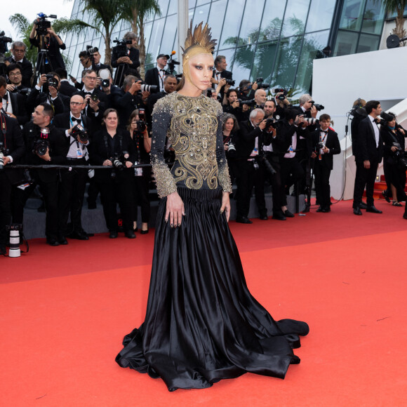 Bilal Hassani - Montée des marches du film " Indiana Jones et le cadran de la destinée (Indiana Jones and the Dial of destiny) " lors du 76ème Festival International du Film de Cannes, au Palais des Festivals à Cannes. Le 18 mai 2023 © Olivier Borde / Bestimage