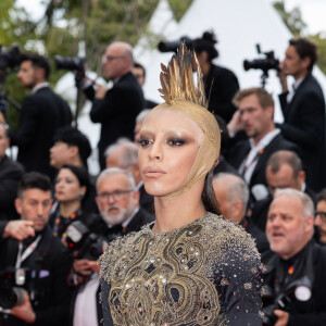 Bilal Hassani - Montée des marches du film " Indiana Jones et le cadran de la destinée (Indiana Jones and the Dial of destiny) " lors du 76ème Festival International du Film de Cannes, au Palais des Festivals à Cannes. Le 18 mai 2023 © Olivier Borde / Bestimage