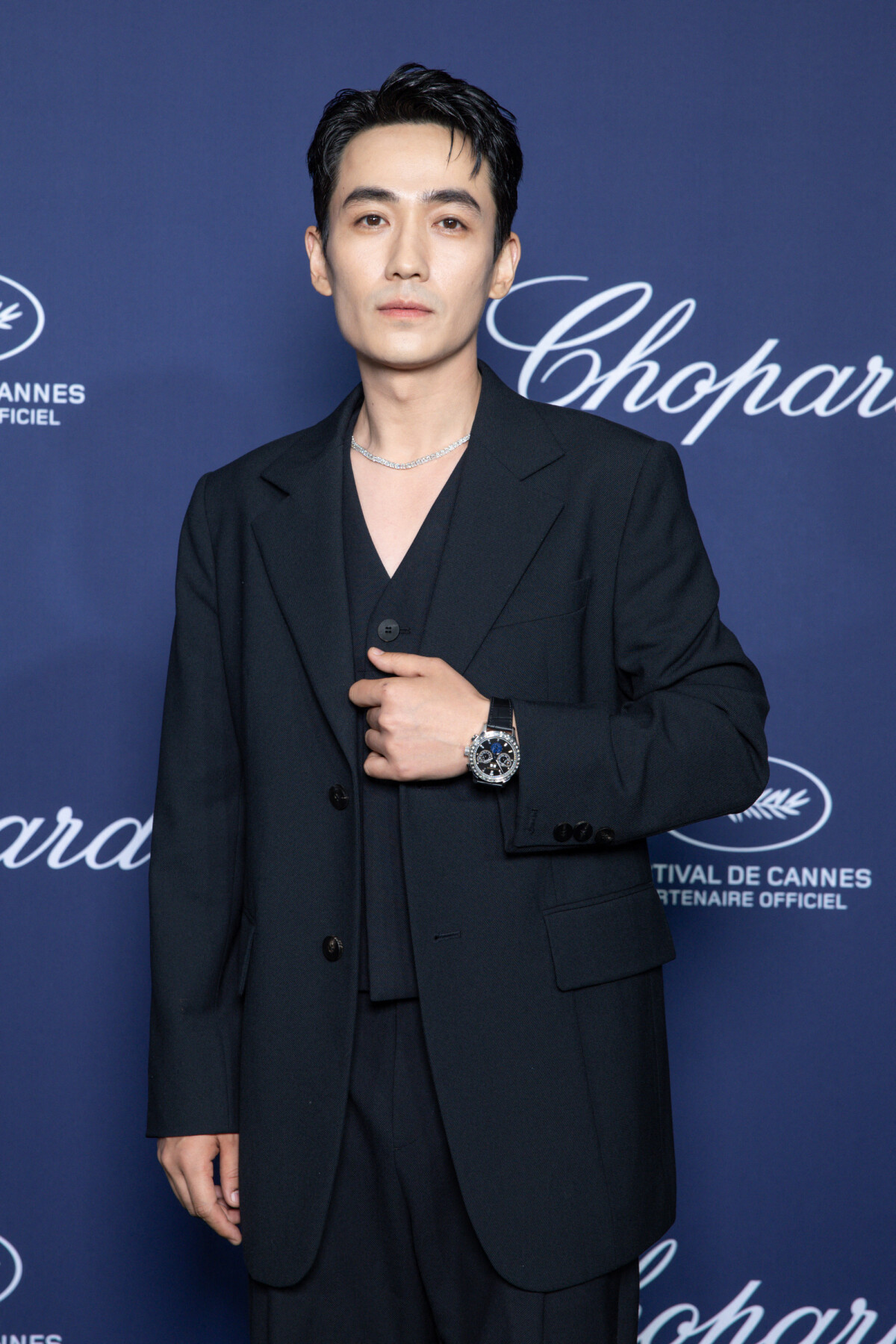 Photo Zhu Yilong C r monie du remise du Troph e Chopard au