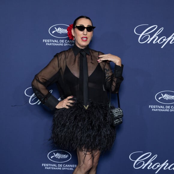 Rossy de Palma - Cérémonie du remise du Trophée Chopard au Carlton Beach à Cannes, lors du 76ème Festival International du Film de Cannes. Le 19 mai 2023 © Olivier Borde / Bestimage 