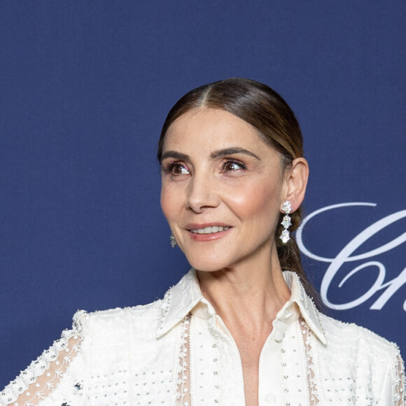 Clotilde Courau - Cérémonie du remise du Trophée Chopard au Carlton Beach à Cannes, lors du 76ème Festival International du Film de Cannes. Le 19 mai 2023 © Olivier Borde / Bestimage 