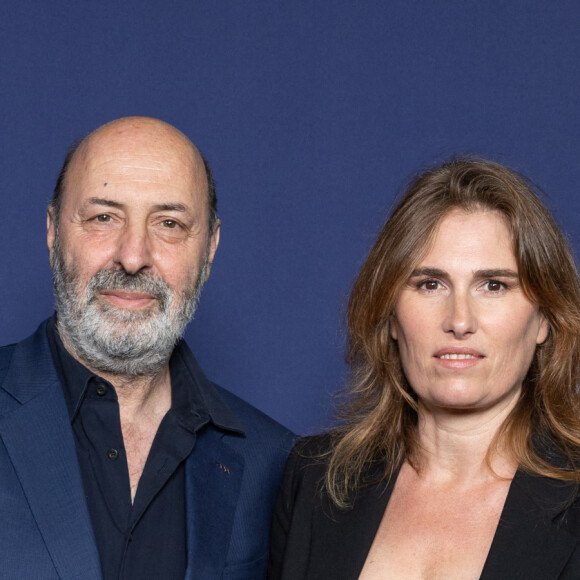 Cédric Klapisch et sa femme Lola Doillon - Cérémonie du remise du Trophée Chopard au Carlton Beach à Cannes, lors du 76ème Festival International du Film de Cannes. Le 19 mai 2023 © Olivier Borde / Bestimage 
