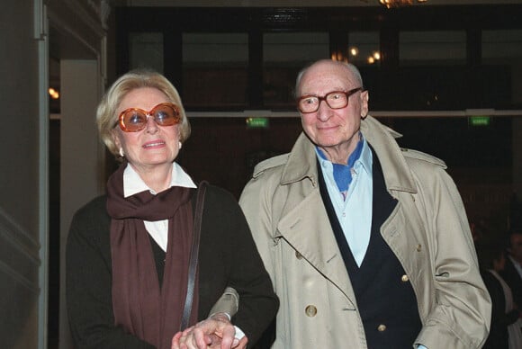 Michèle Morgan et Gérard Oury